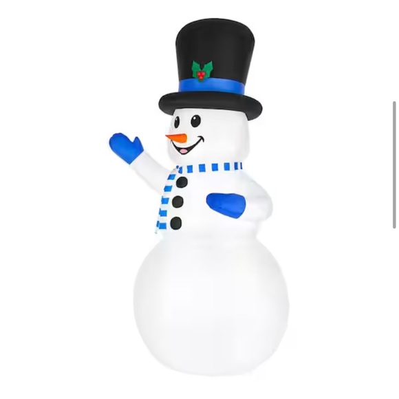 9 ft. Giant-Sized LED Snowman Inflatable